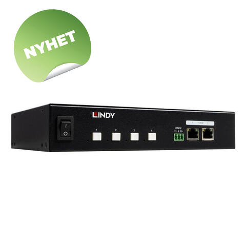 Lindy Power Switch 4-p GUI - RS-232 - API